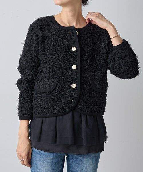 BEARDSLEY / ビアズリー カーディガン・ボレロ | ニットチュールジャケット | 詳細25