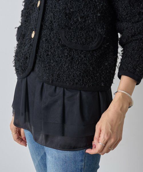 BEARDSLEY / ビアズリー カーディガン・ボレロ | ニットチュールジャケット | 詳細27