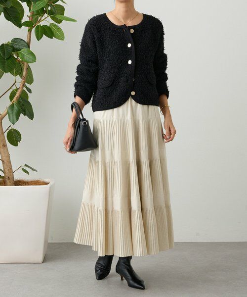 BEARDSLEY / ビアズリー カーディガン・ボレロ | ニットチュールジャケット | 詳細3