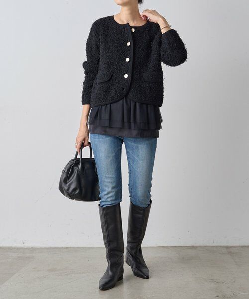BEARDSLEY / ビアズリー カーディガン・ボレロ | ニットチュールジャケット | 詳細8