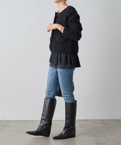 BEARDSLEY / ビアズリー カーディガン・ボレロ | ニットチュールジャケット | 詳細9