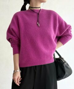 BEARDSLEY / ビアズリー ニット・セーター | FOXウール後ろボタンニット