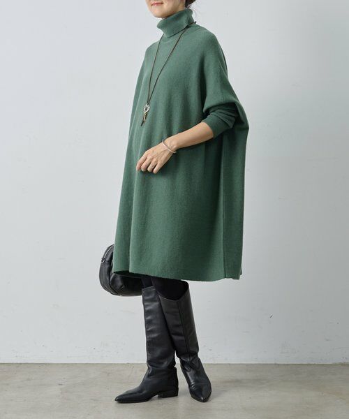【新品タグ付き】BEARDSLEY 定番 BIGニット　ドルマン　アイボリー ウールドルマンニット （ニット・セーター）｜BEARDSLEY