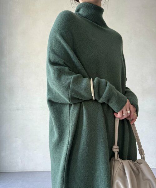 BEARDSLEY / ビアズリー ニット・セーター | タートルビッグニット(ロング) | 詳細5