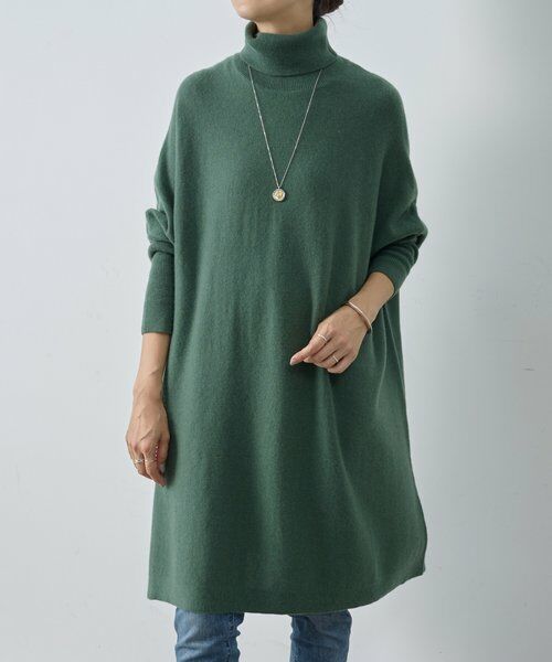 BEARDSLEY / ビアズリー ニット・セーター | タートルビッグニット(ロング) | 詳細9