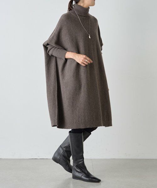 新品　BEARDSLEY BIGクルーニット ビッグニット ワンピース セール】 【LOULOU WILLOUGHBY】ビスチェニットワンピース