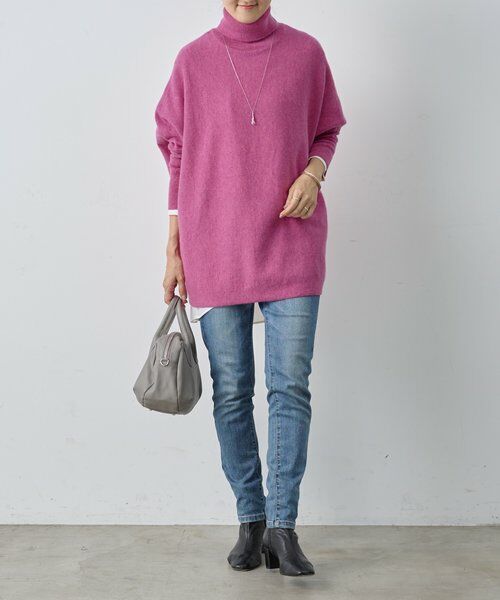 BEARDSLEY ビアズリー タートルネック ニット ゆったり タートルビッグニット(ロング) | BEARDSLEY(ビアズリー