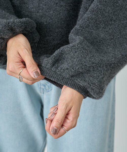 BEARDSLEY / ビアズリー ニット・セーター | ウールパイルニットプルオーバー | 詳細10