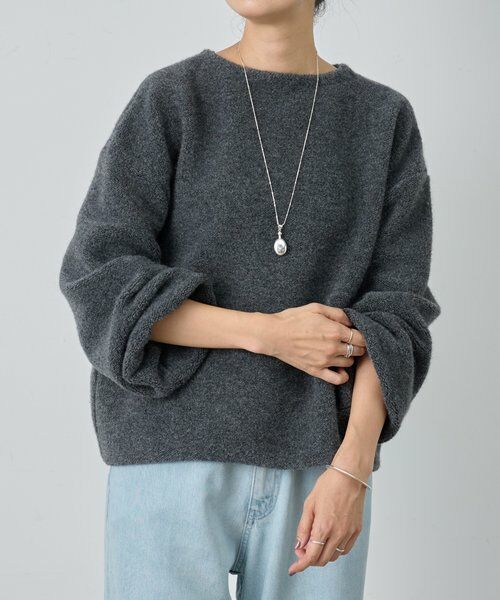 BEARDSLEY / ビアズリー ニット・セーター | ウールパイルニットプルオーバー | 詳細5