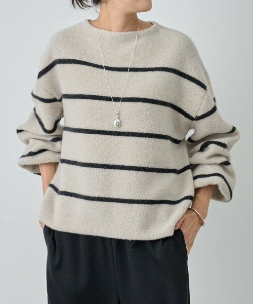 BEARDSLEY / ビアズリー ニット・セーター | ウールパイルニットプルオーバー | 詳細16