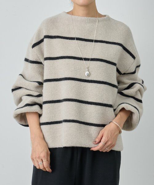 BEARDSLEY / ビアズリー ニット・セーター | ウールパイルニットプルオーバー | 詳細17