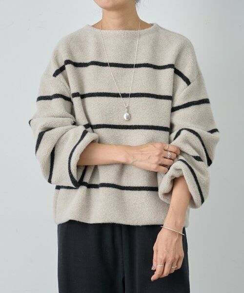 BEARDSLEY / ビアズリー ニット・セーター | ウールパイルニットプルオーバー | 詳細21