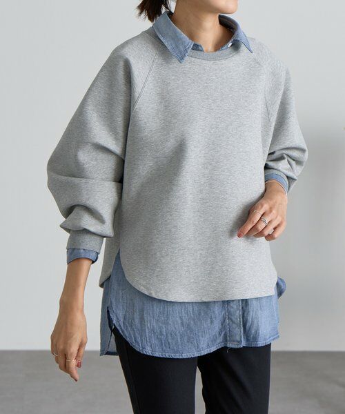 BEARDSLEY / ビアズリー カットソー | ダンボールサークルプルオーバー | 詳細7