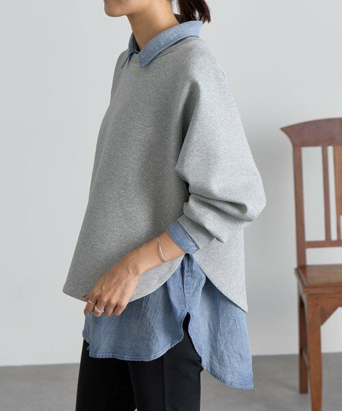 BEARDSLEY / ビアズリー カットソー | ダンボールサークルプルオーバー | 詳細8