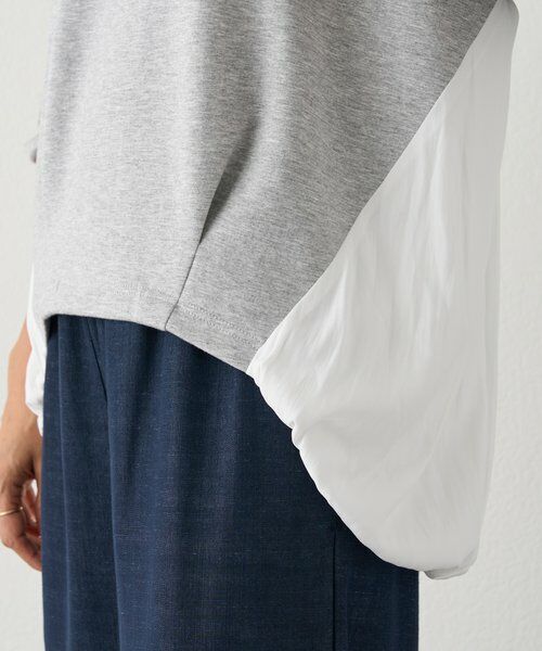 BEARDSLEY / ビアズリー カットソー | 割繊コンビプルオーバー | 詳細13