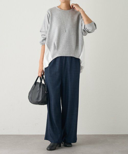 BEARDSLEY / ビアズリー カットソー | 割繊コンビプルオーバー | 詳細17