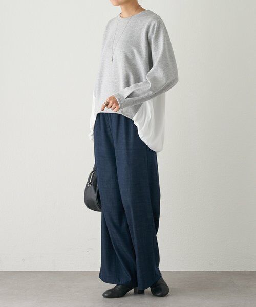 BEARDSLEY / ビアズリー カットソー | 割繊コンビプルオーバー | 詳細18