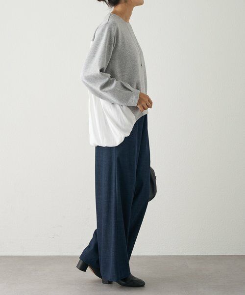 BEARDSLEY / ビアズリー カットソー | 割繊コンビプルオーバー | 詳細20