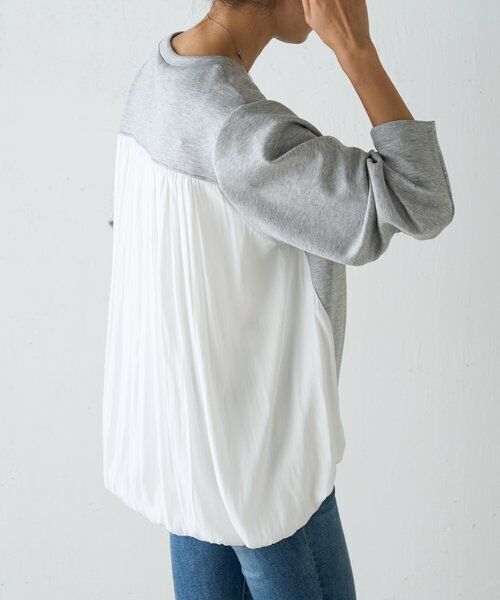 BEARDSLEY / ビアズリー カットソー | 割繊コンビプルオーバー | 詳細3