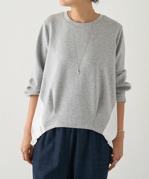 BEARDSLEY / ビアズリー カットソー | 割繊コンビプルオーバー | 詳細8