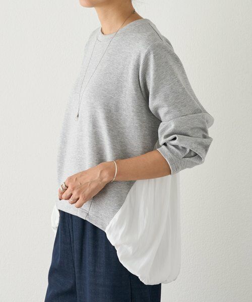 BEARDSLEY / ビアズリー カットソー | 割繊コンビプルオーバー | 詳細9