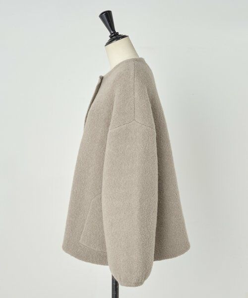 BEARDSLEY / ビアズリー ブルゾン | パフ袖ニットコート | 詳細10