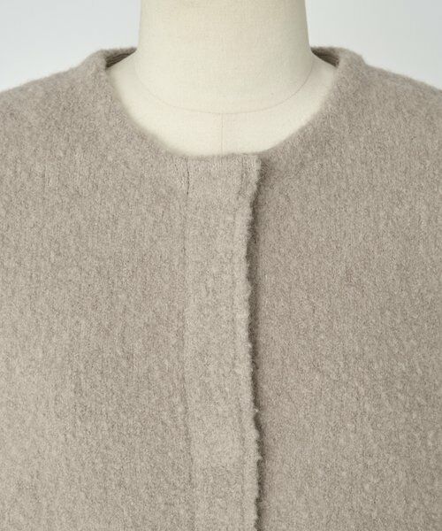 BEARDSLEY / ビアズリー ブルゾン | パフ袖ニットコート | 詳細13