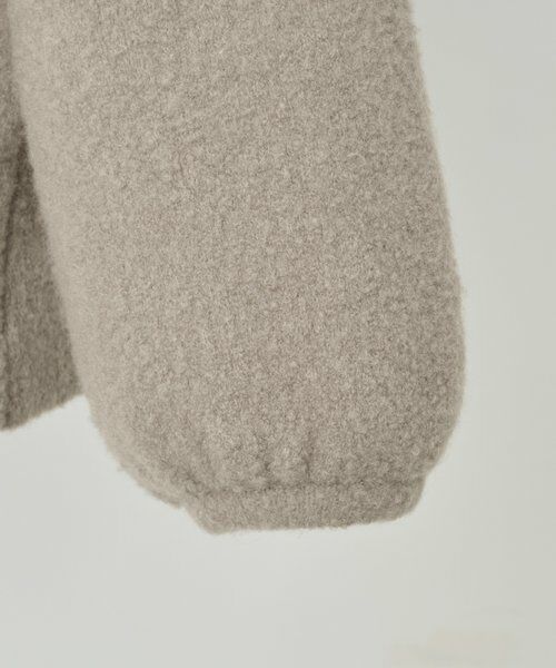 BEARDSLEY / ビアズリー ブルゾン | パフ袖ニットコート | 詳細14