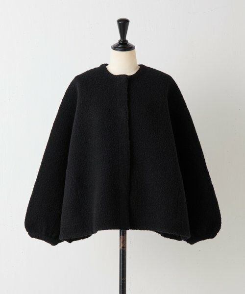 BEARDSLEY / ビアズリー ブルゾン | パフ袖ニットコート | 詳細13