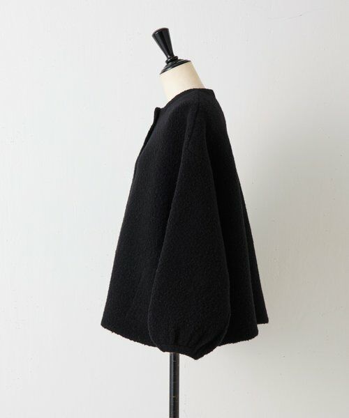 BEARDSLEY / ビアズリー ブルゾン | パフ袖ニットコート | 詳細15