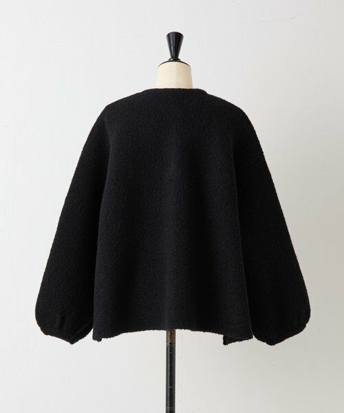BEARDSLEY / ビアズリー ブルゾン | パフ袖ニットコート | 詳細16