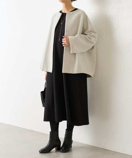 BEARDSLEY / ビアズリー その他アウター | 後ろぷっくりウールショートコート | 詳細2