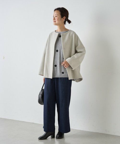 BEARDSLEY / ビアズリー その他アウター | 後ろぷっくりウールショートコート | 詳細21