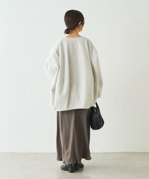 BEARDSLEY / ビアズリー その他アウター | 後ろぷっくりウールショートコート | 詳細24