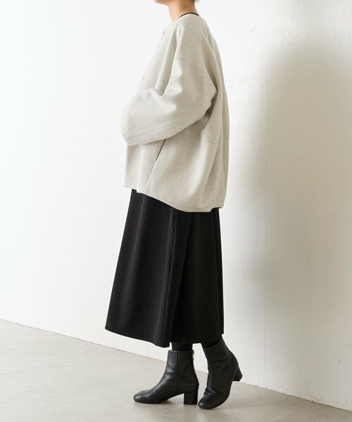BEARDSLEY / ビアズリー その他アウター | 後ろぷっくりウールショートコート | 詳細3