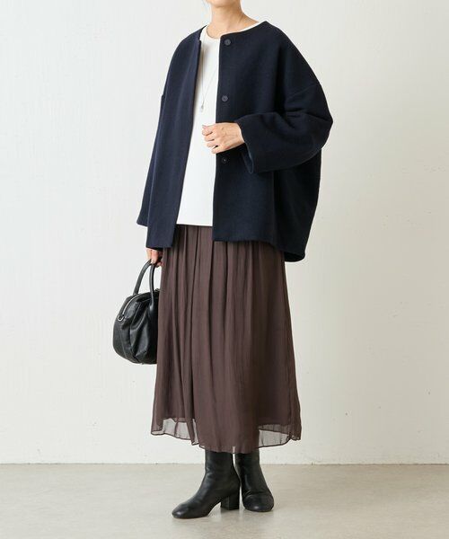 BEARDSLEY / ビアズリー その他アウター | 後ろぷっくりウールショートコート | 詳細27