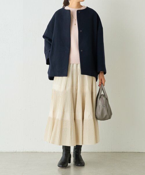 BEARDSLEY / ビアズリー その他アウター | 後ろぷっくりウールショートコート | 詳細28