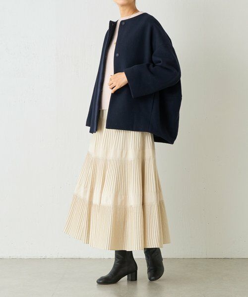 BEARDSLEY / ビアズリー その他アウター | 後ろぷっくりウールショートコート | 詳細29