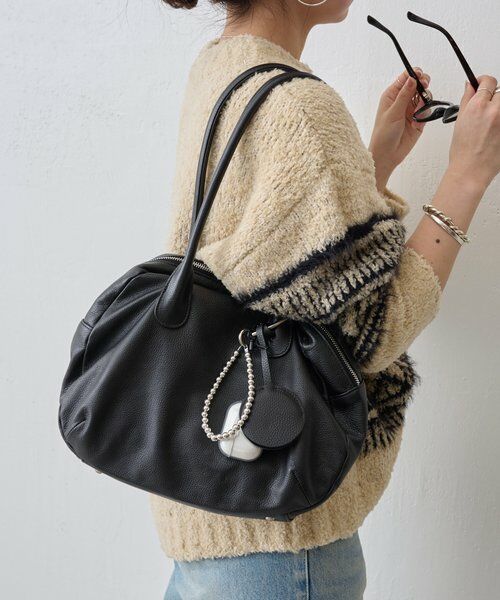 BEARDSLEY / ビアズリー トートバッグ | ラウンドミディボストン | 詳細3