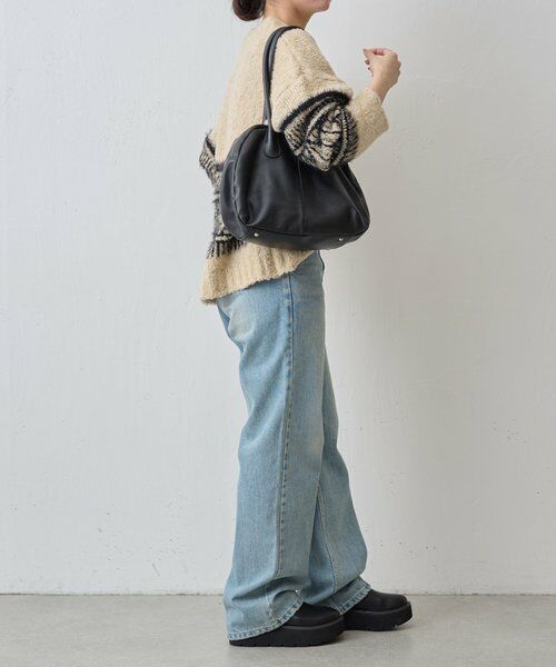 BEARDSLEY / ビアズリー トートバッグ | ラウンドミディボストン | 詳細4