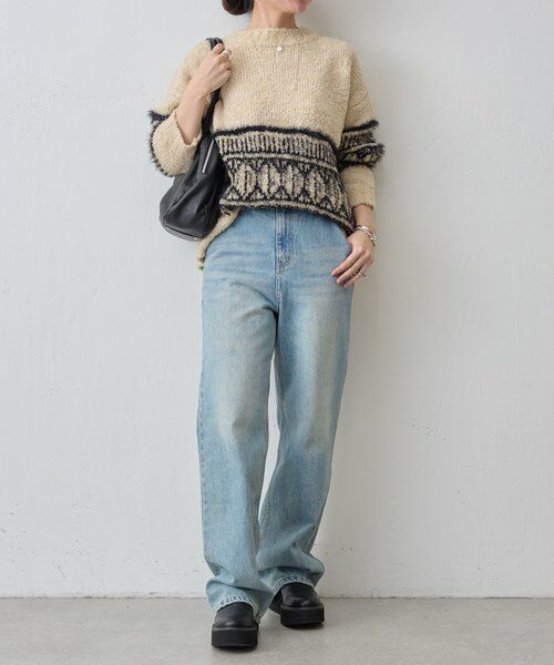 BEARDSLEY / ビアズリー トートバッグ | ラウンドミディボストン | 詳細5