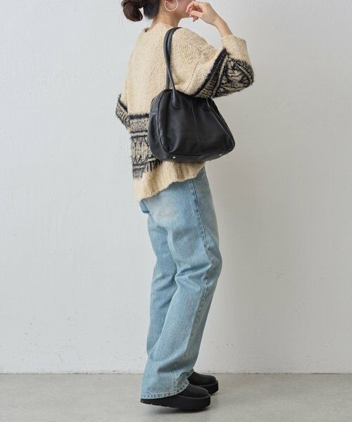 BEARDSLEY / ビアズリー トートバッグ | ラウンドミディボストン | 詳細7