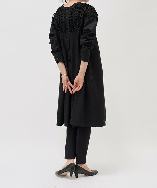 BEARDSLEY / ビアズリー ロング・マキシ丈ワンピース | フェザージャガードフレアワンピース | 詳細23