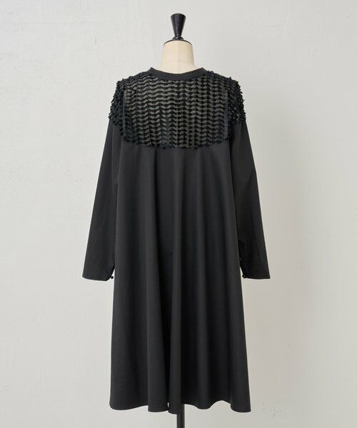 BEARDSLEY / ビアズリー ロング・マキシ丈ワンピース | フェザージャガードフレアワンピース | 詳細30