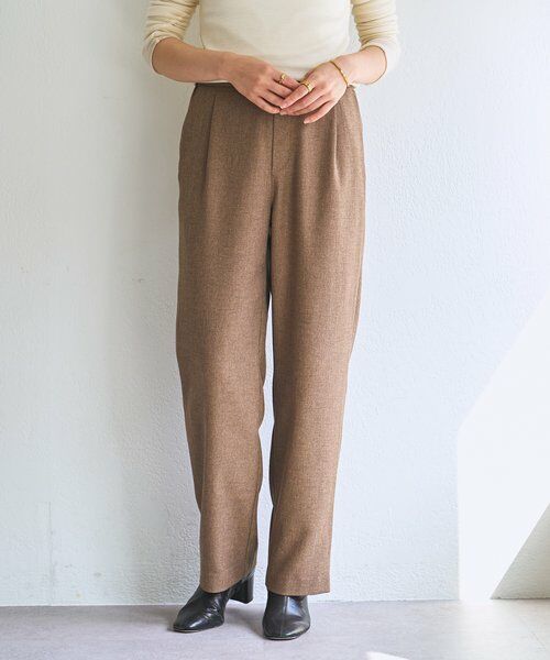 BEARDSLEY / ビアズリー その他パンツ | メランジピンヘッドストレートパンツ | 詳細1