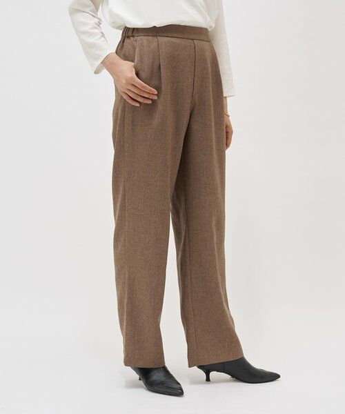 BEARDSLEY / ビアズリー その他パンツ | メランジピンヘッドストレートパンツ | 詳細11