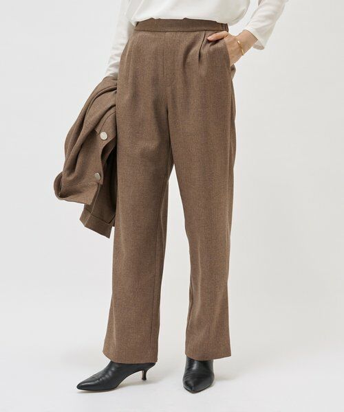 BEARDSLEY / ビアズリー その他パンツ | メランジピンヘッドストレートパンツ | 詳細14