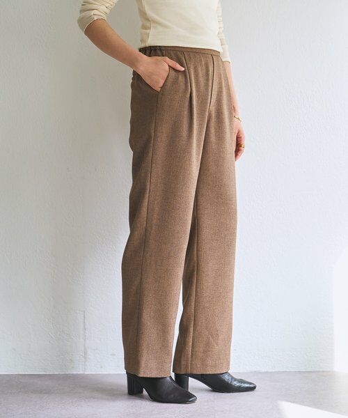 BEARDSLEY / ビアズリー その他パンツ | メランジピンヘッドストレートパンツ | 詳細4