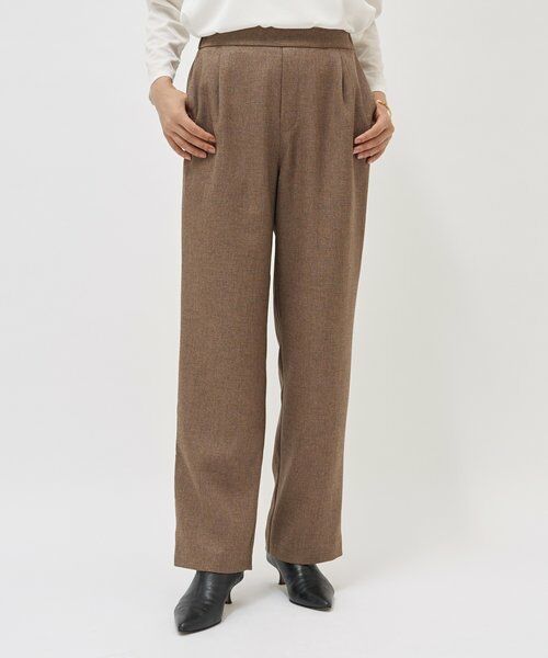 BEARDSLEY / ビアズリー その他パンツ | メランジピンヘッドストレートパンツ | 詳細7