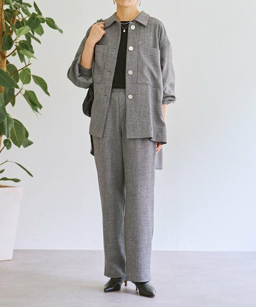 BEARDSLEY / ビアズリー その他パンツ | メランジピンヘッドストレートパンツ | 詳細17